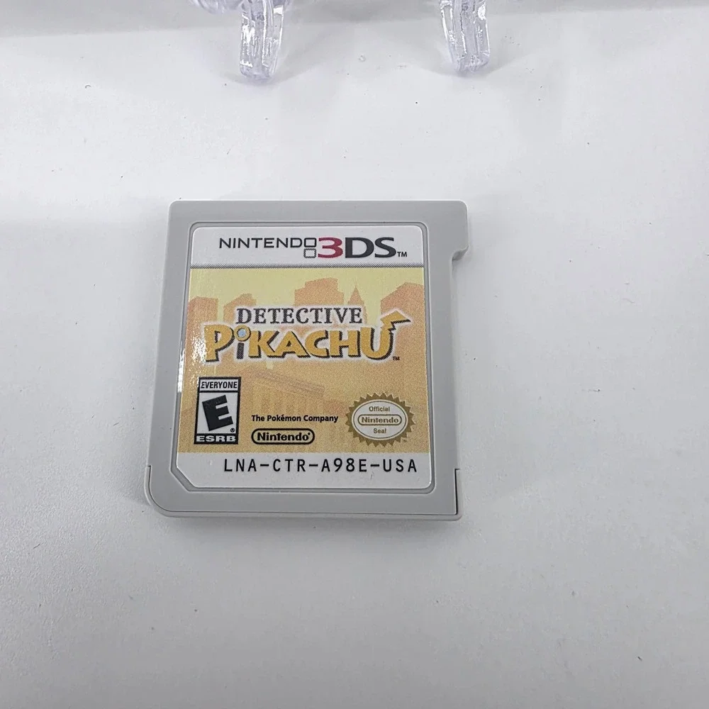 Detective Pikachu Nintendo 3DS Game CIB 2018 CTR-P-A98E Untested!